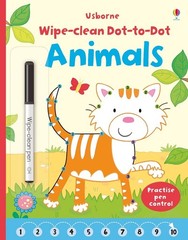 Wipe-Clean Dot-to-Dot Animals – paperback Jessica Greenwell|Katrina Fearn