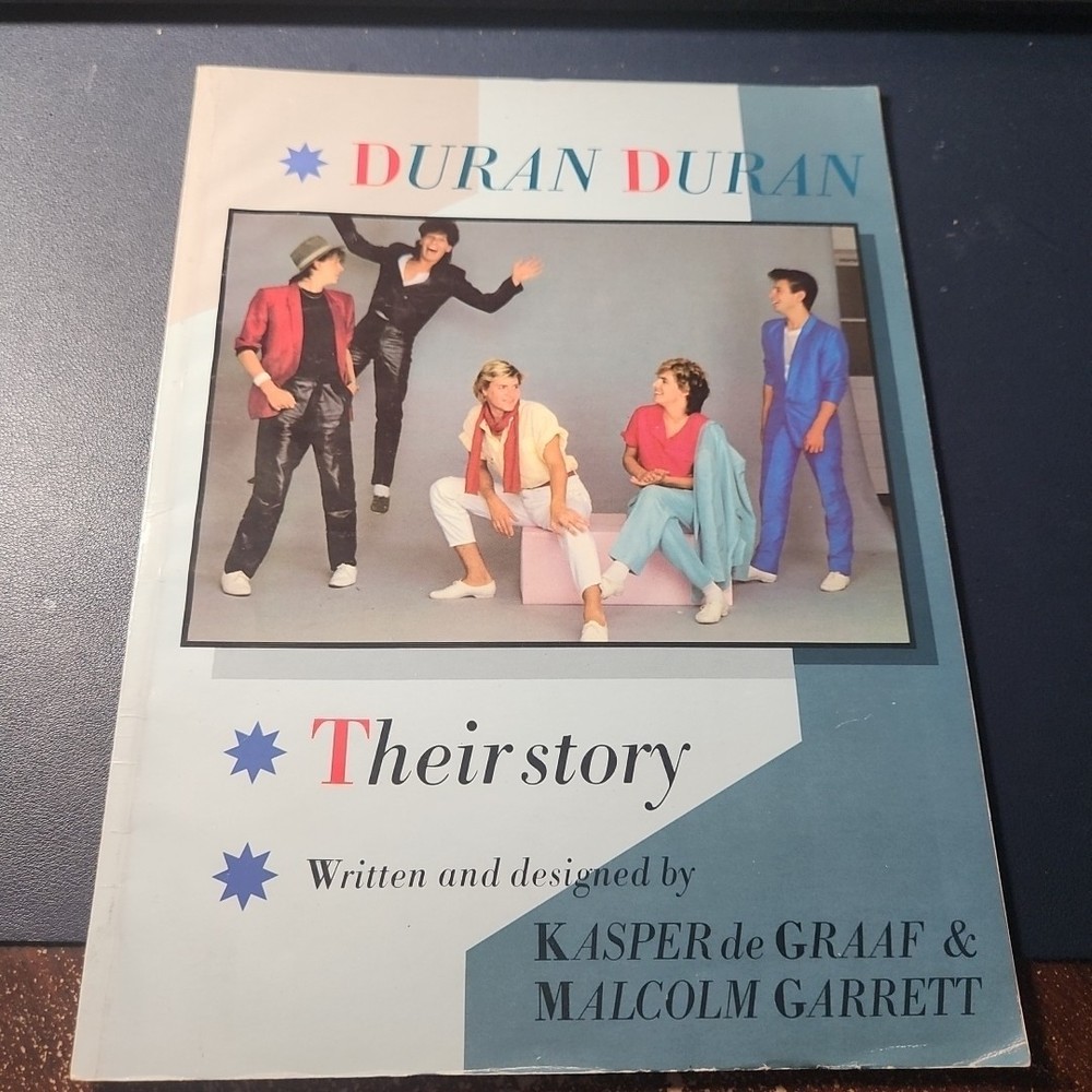 Duran Duran : Their Story by Kaspar De Graaf and Malcolm Garrett (1984, Trade…