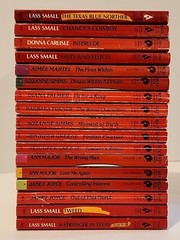 Lot of 100 Harlequin/Silhouette Desire Romance Paperbacks Random Mix Vintage