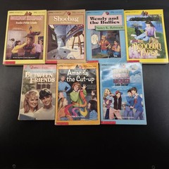Lot of 7 Vintage Scholastic Apple Paperbacks MIX Mostly 1980’s Pre-Teen, Teens
