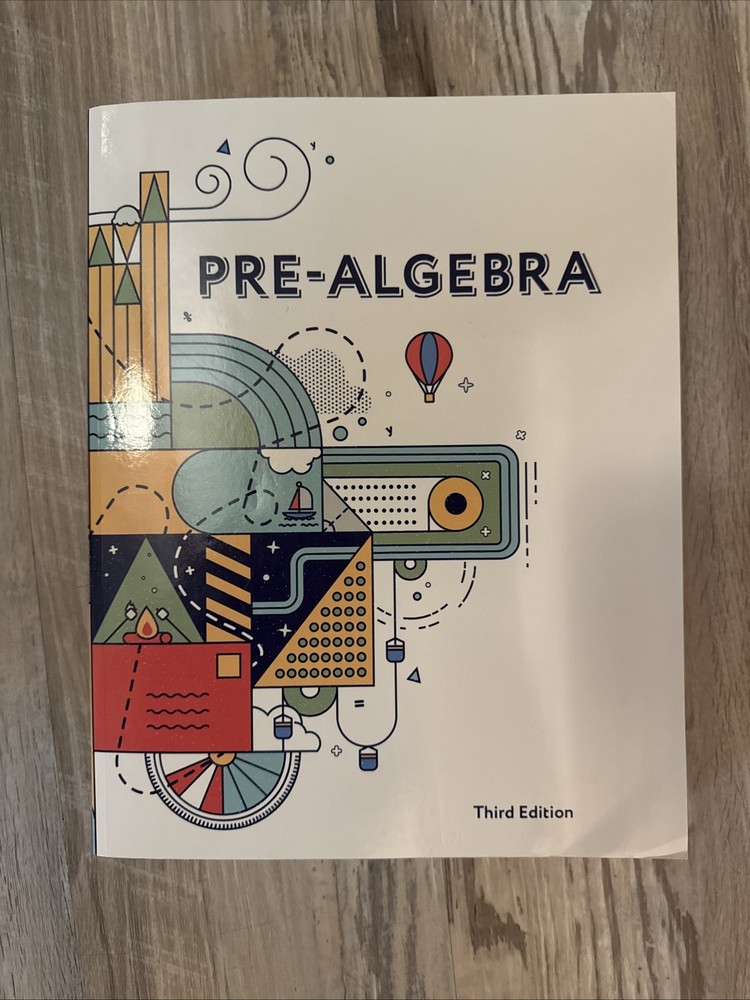 NEW- BJU Press – Pre-Algebra Student Textbook 3rd Edition