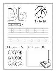DIGITAL CONTENT – Alphabet Preschool Color Kids-Activity-Book 120 Pages