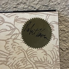 Signed Robert Vavra Unicorn Book Unicorns I Have Known w/ Grey Horses HCDJ VGUC