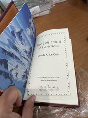 The Left Hand of Darkness by Ursula K. Le Guin Easton Press Collectors Edition