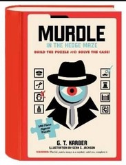 Murdle in the Hedge Maze 500-Piece Jigsaw Puzzle by G.T. Karber