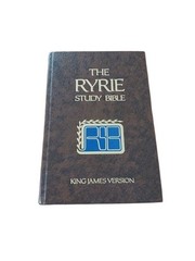 The Ryrie Study Bible King James Version Red Letter 1978 Hardcover KJV
