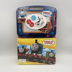 NEW Thomas & Friends 22 Page Storybook + Magnetic Drawing Board For Kids