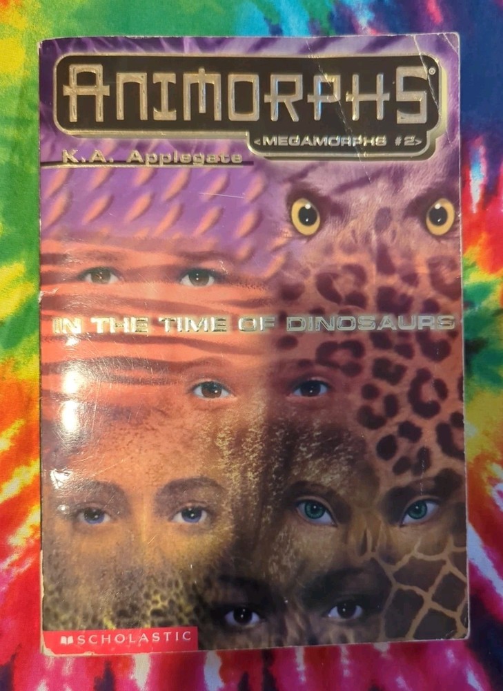 In the Time of Dinosaurs ANIMORPHS MEGAMORPHS #2 K.A. Applegate (1998) Paperback