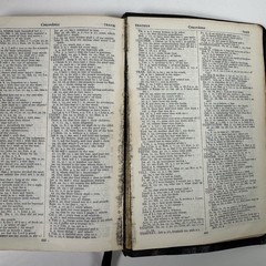 1945 Scofield Reference Bible KJV Oxford Hand Grained Morocco Leather USA Vtg
