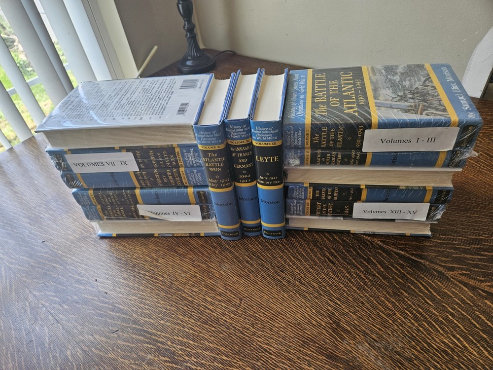 History of United States Naval Operations in World War II 15 Volume Set Morison