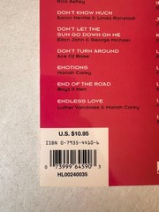 65 Hits of the 90’s Fake Book : C Edition by Not Available 1995 Otabind