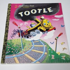Lot of 10 Little Golden Books HC 1940s – 1980s Red Caboose Kittens Puppy Tootle