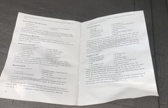 B9 VICTORIO VKP250 MANUAL RECIPE BOOK DELUXE FOOD STRAINER REPLACEMENT 12 PAGES
