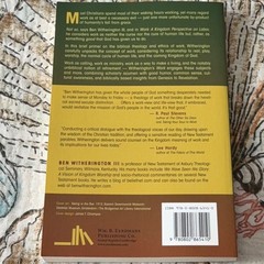 Work: A Kingdom Perspective on Labor Ben Witherington III 2011