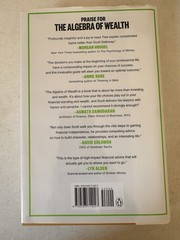 The Algebra of Wealth by Scott Galloway Hardcover Dust Jacket Personal Finance
