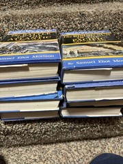 Lot Of 8 History Of United States Naval Operations In WWII 1, 3, 4, 7, 9-12
