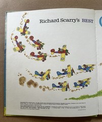 1970s Richard Scarry Large Hardcover Golden Books Busytown Lot of 3 Books