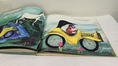 VTG The Yellow Auto Named Ferdinand Hardcover Book By Janosch 1973 Ex-Library