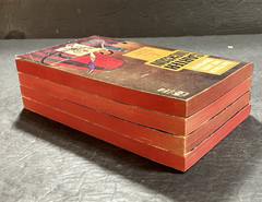Lot of 4 Sir Henry Merrivale Mysteries Carter Dickson Berkley 1960s Red Edge PBs