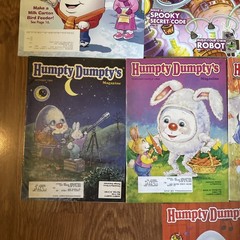 Lot of 11 Humpty Dumpty’s Magazine for Kids – 1980s, 1990s & 2000s Issues VTG