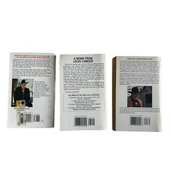 Set of 55 Louis Lamour Paperback Mixed Titles, Various Conditions, All Readable