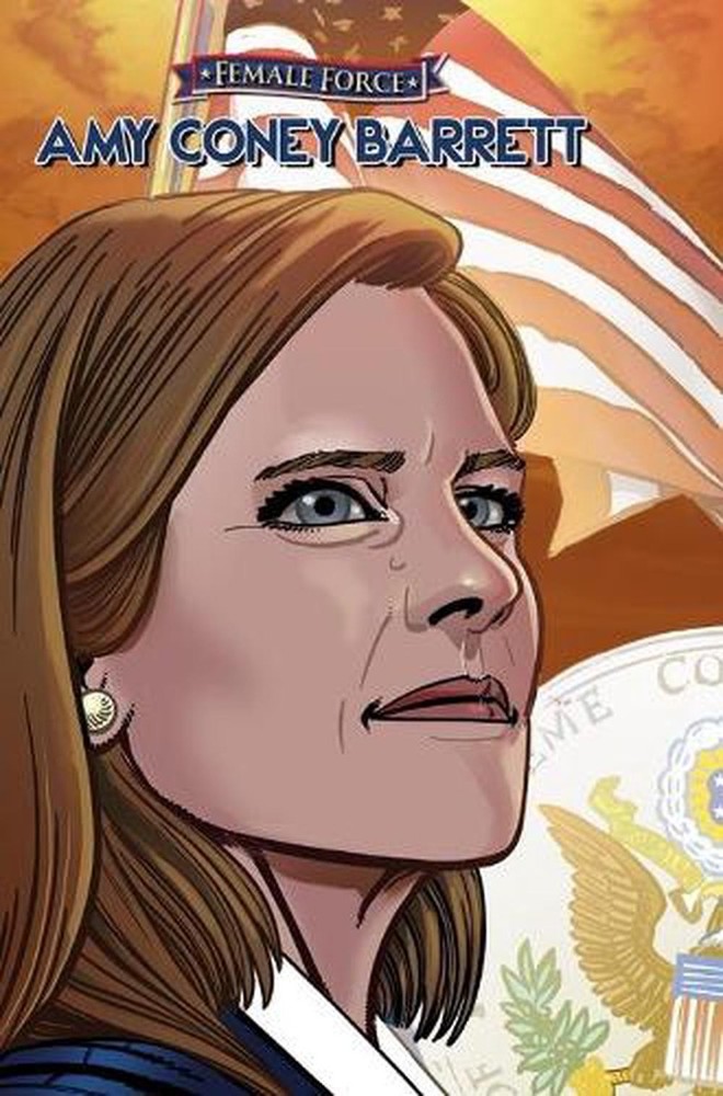 Female Force: Amy Coney Barrett by Michael Frizell (English) Hardcover Book