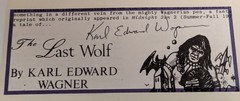 Gods In Darkness Karl Edward Wagner Kane Novels (Book Club, 2002) Cut Signature