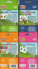 Winnie the Pooh – Learning Educational Flash Cards ( Set of 4 Decks)