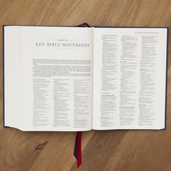 LSB MacArthur Study Bible 2nd Edition – Black Genuine Leather, Thumb Indexed