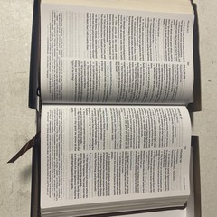 KJV Large Print Verse-By-verse Ref Bible, Maclaren Series, Brown Leathersoft