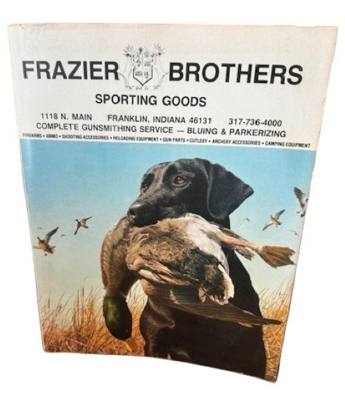 1988 Frazier Brothers Sporting Goods Store Catalog Main Street Franklin Indiana