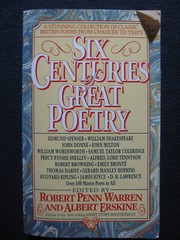 Six Centuries of Great Poetry: A Stunning Collection of Classic British Poems ..