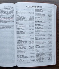 NKJV Holy Bible Super Giant Print Reference Edition Red Letter Leather Worn