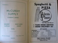 NOSTALGIC 1961 WINNIPEG CANADA SHOPPERS GUIDE & COOK BOOK GOOD COND! FREE SHIP!