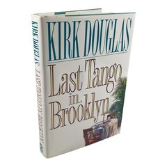 Kirk Douglas Last Tango In Brooklyn Signed Book 1994 Autographed Warner Books