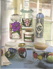 PLAID GALLERY GLASS GLIMMERING GLASS CREATIONS BOOKLET 8716 BY CAROL SMITH ©1992