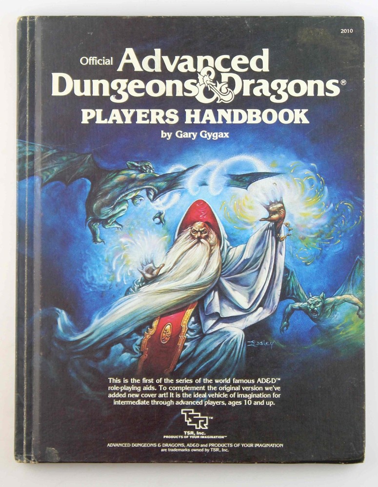 Advanced Dungeons & Dragons, Players Handbook: Special Reference Work Gary Gygax