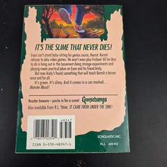 Goosebumps Monster Blood Trilogy RL Stine 1992 1994 1995 1 2 3 Vintage
