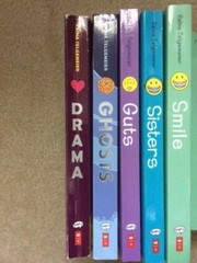 Raina Telgemeier Book Lot Smile, Drama, Sisters, Ghosts, Guts Graphic Novels