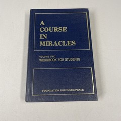 A Course in Miracles 3 Volume Set HC Books Christian Bible Religion Spirituality