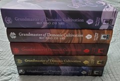 Grandmaster of Demonic Cultivation Deluxe Hardcover Vol. 1-5 Set + Postcards
