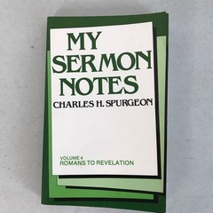 Charles Spurgeon My Sermon Notes Vol 2 & 4 Baker Book House 1991 Christian Theol