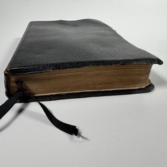 1945 Scofield Reference Bible KJV Oxford Hand Grained Morocco Leather USA Vtg