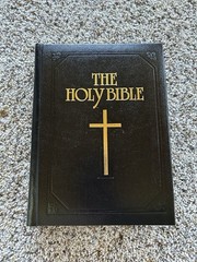 The Holy Bible Douay Rheims Version Catholic 1989 Orthodox Hardcover Black F26