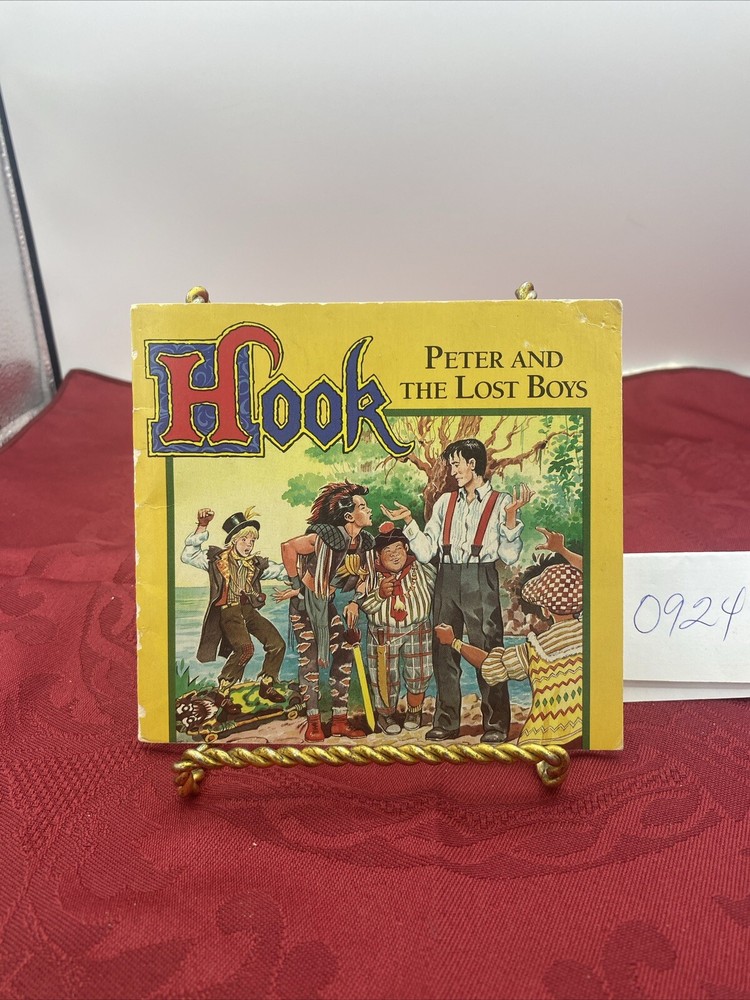 Hook PETER AND THE LOST BOYS (MINI STORYBOOK) By Jim Hart 1991 Paperback