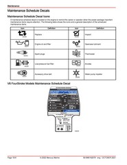 MERCURY V6 175 200 225 V8 200 225 250 300 FourStroke Service Manual 2022