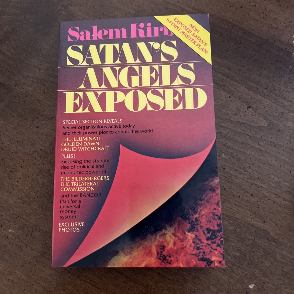 Satan’s Angels Exposed by Salem Kirban Trade Paperback 1980