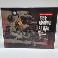 World War II Remembered 1941 Book With Us Postage Stamps 40 Pages