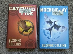Hunger Games Catching Fire + Mockingjay Hardcover Lot Suzanne Collins 1st Ed