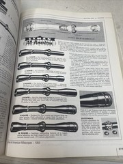 Old Gunsights & Rifle Scopes – Identification & Price Guide Nick Stroebel